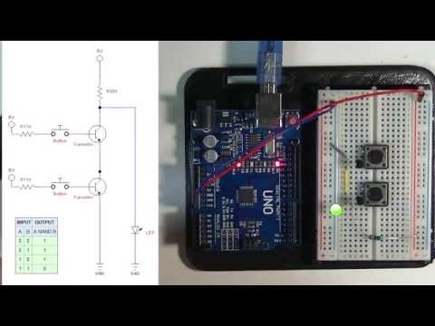 V1-10 NAND Logic GATE Circuit