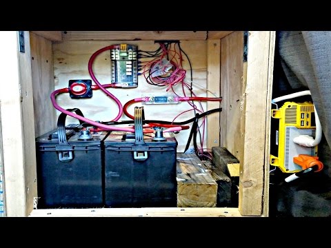 Van Life: Campervan/RV Electrical System Explained - Battery Bank, Wire Gauge, Inverter, Solar ect.