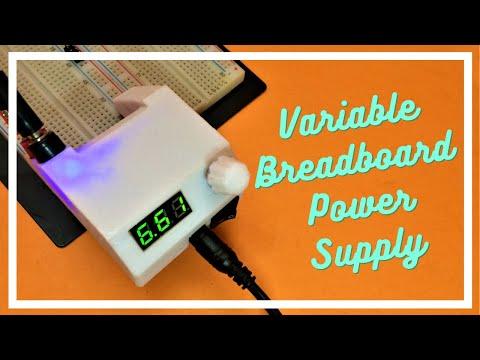 Variable Breadboard Power Supply