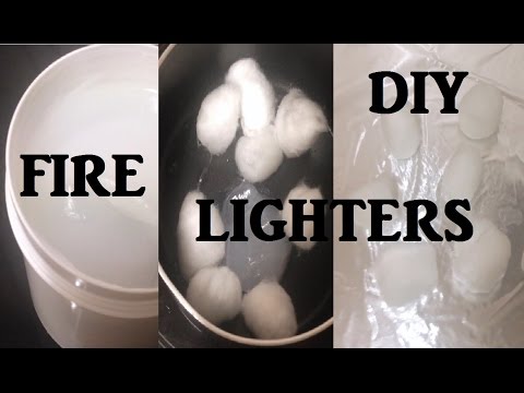 Vaseline or Petroleum jelly emergency waterproof fire lighters life hack tip trick