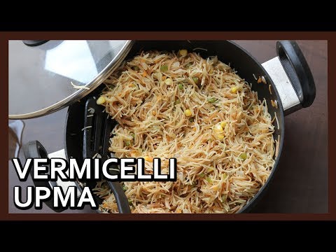 Vegetable Vermicelli Upma | Semiya Upma | Namkeen Sevai | Healthy Breakfast Recipe by Healthy Kadai