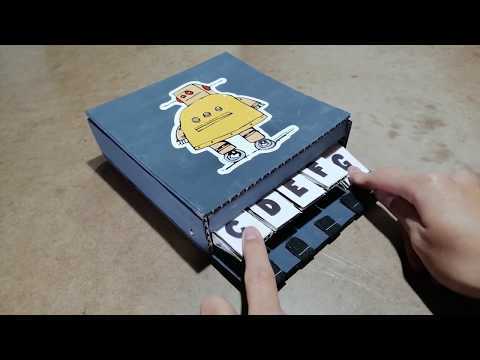 Velocity Sensitive Cardboard Keyboard