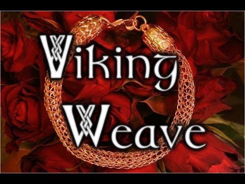 Viking weave - bracelets and necklace