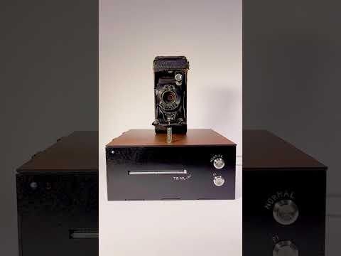 Vintage Folding Camera Photo Booth for Pi Day - Video Demo of Standard/Normal Mode