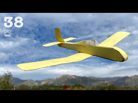 Vintage Jet Racer Card Stock Airplane (episode 38)