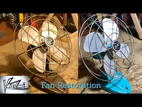 Vintage Zero Desk Fan Restoration