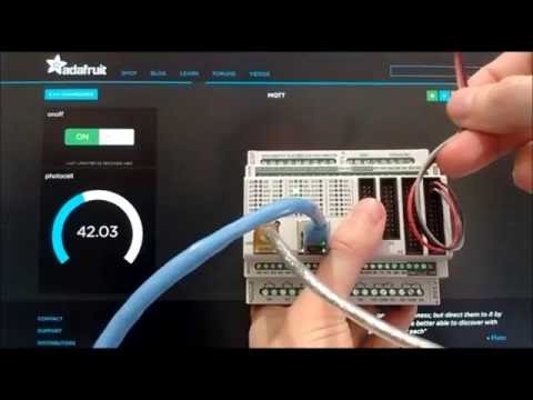 Visuino: Use the Adafruit IO MQTT to remotely access and control Controllino MEGA PLC