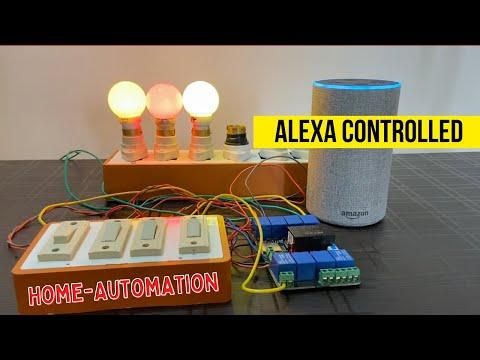 Voice &amp;amp; Manual Controlled Home-Automation System Using Alexa. | Jlcpcb.