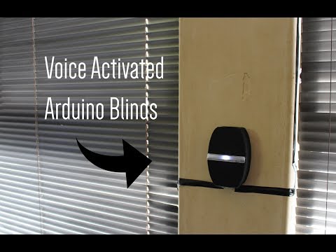 Voice Controlled Arduino Blinds