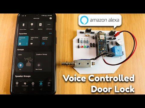 Voice Controlled Door Lock System using Arduino and Alexa | [Easier than you Think]