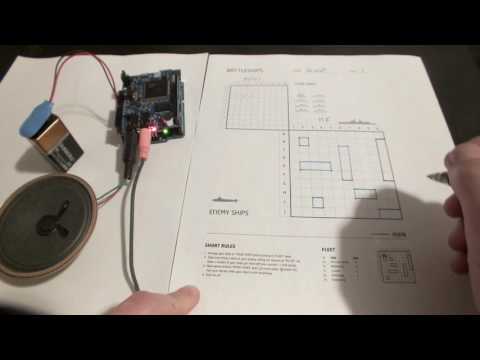 Voice-based BattleShip Game for Arduino