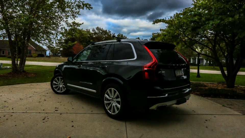 Volvo XC90:  Actobotics eMotimo time lapse slider testing