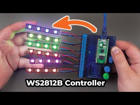 WS2182 Controller PCB - Raspberry Pi Pico / D1 mini