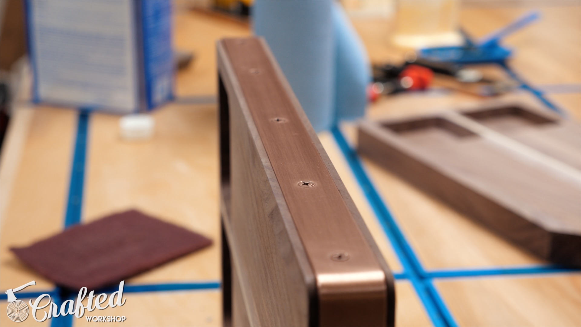 Walnut and Copper Cutting Board : Serving Board | How To Build - Woodworking 16.jpg