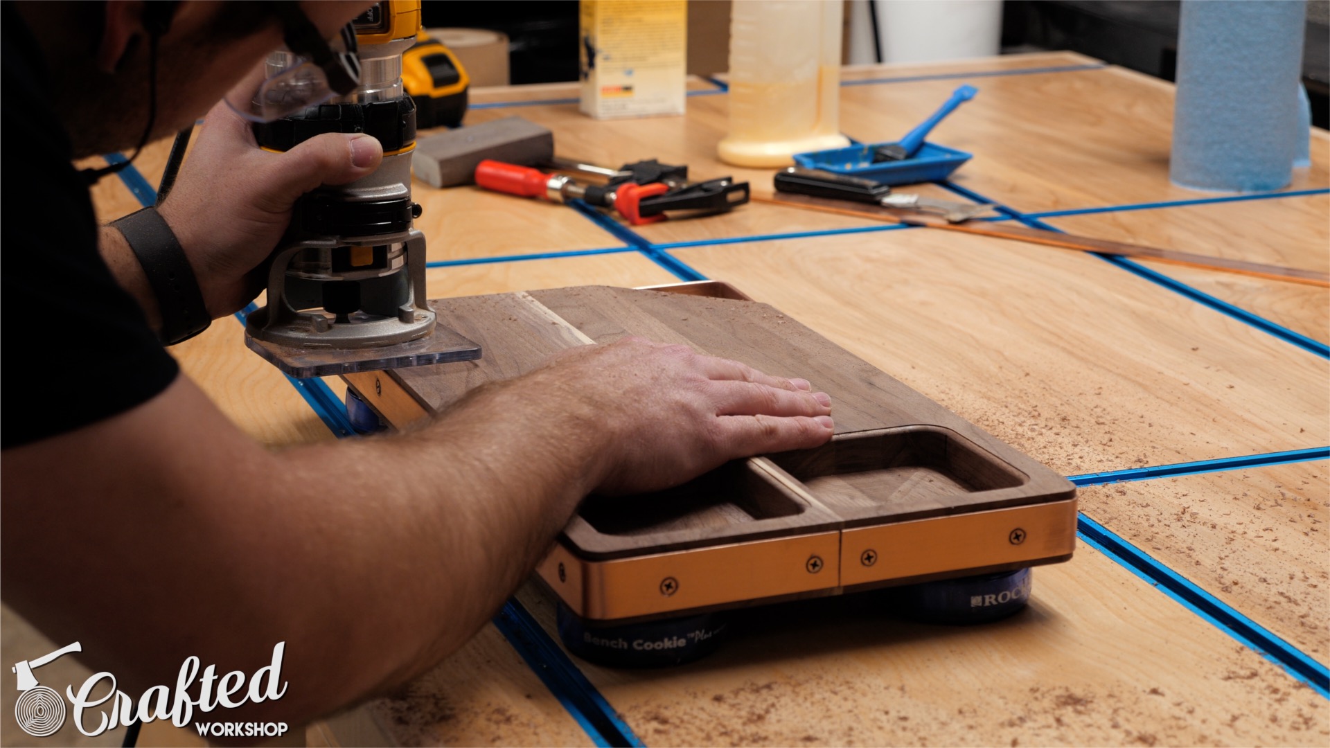 Walnut and Copper Cutting Board : Serving Board | How To Build - Woodworking 17.jpg