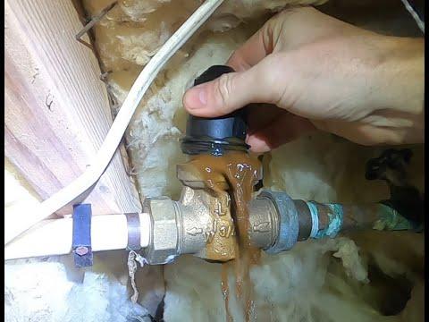 Water Pressure Regulator Valve Rebuild