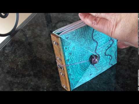 Watercolor Paper Book With LEDs &amp;amp; a Switch