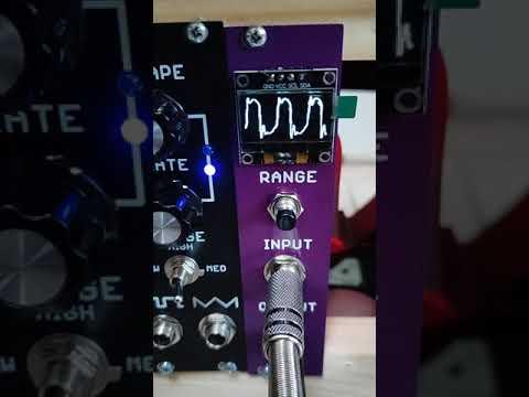 Wave Monitor Module for modular synthesizers