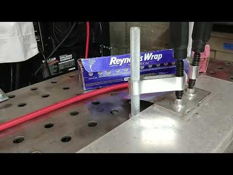 Welding Aluminum Foil - Quick Clip.