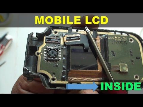 What Inside mobile lcd display.