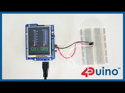 WiFi Temperature Sensor featuring 4Duino-24