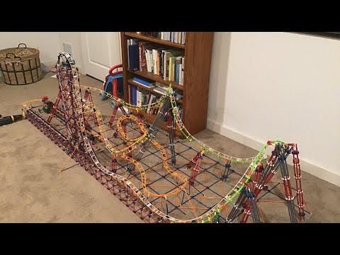 Wicked | A Knex Re-creation at Lagoon. Insane Knex roller coaster!