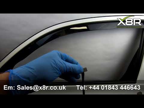 Wind Rain Deflectors Fitting Clips Replacements  Heko G3 Climair Aftermarket Install Instructions