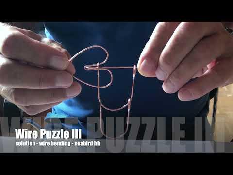 Wire Puzzle III - Solution - Wire Bending