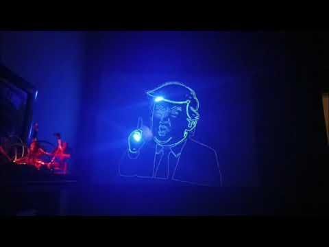 Wireless Dual Laser Turrets Glow in the Dark Printer Plotter 9000!