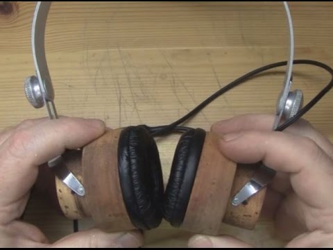 Wood and Concrete Headphones mk2