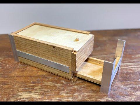 Wooden Box With Secret Compartment