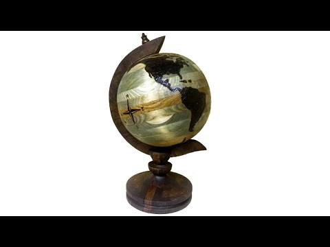 Wooden Globe