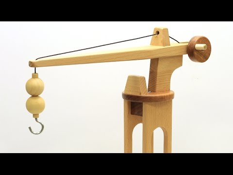 Wooden Toycrane DIY