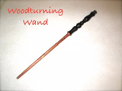 Woodturning-Wand