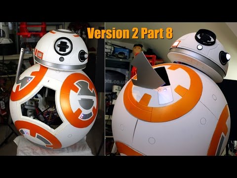 XRobots - Star Wars BB-8 Droid *VERSION 2 PART 8*, Ball LEDs &amp;amp; Opening Panels