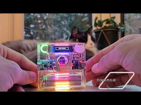 YUMO PULSE &mdash; ESP32-C3 Desk Gadget I Built From Scratch. (OLED, Weather Sensor &amp; Proximity Detection)