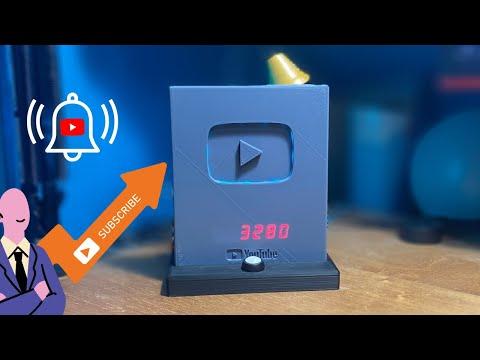 YouTube Award 2023 now comes with a Subscriber Counter, new subs alerts and RGBs!