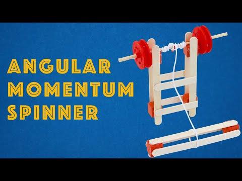 Young Engineers - Angular Momentum Spinners - DIY Science and Engineering Gadget for Kids