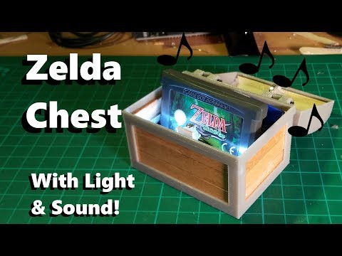 Zelda Chest (with lights and sound)