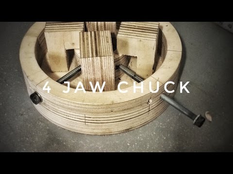 ZepLabs: 4 Jaw Lathe Chuck (DIY)