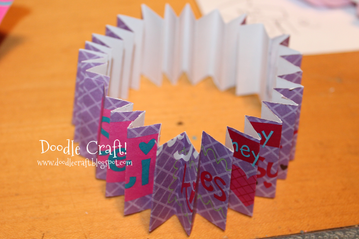 accordian folded center rosette circle.jpg