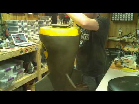 bomb chair final paint