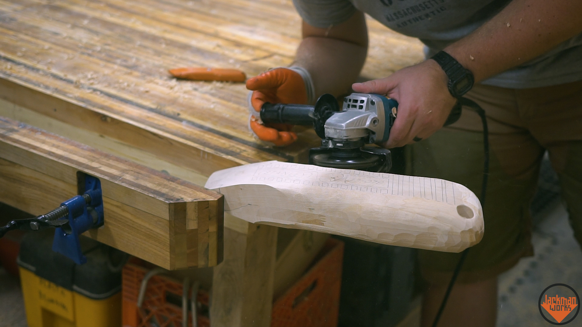 carving a giant diresta utility knife from wood 9.jpg