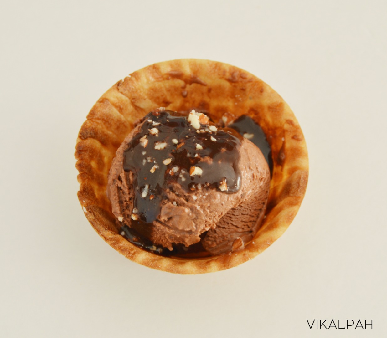 chocolate ice cream in edible bowl.jpg