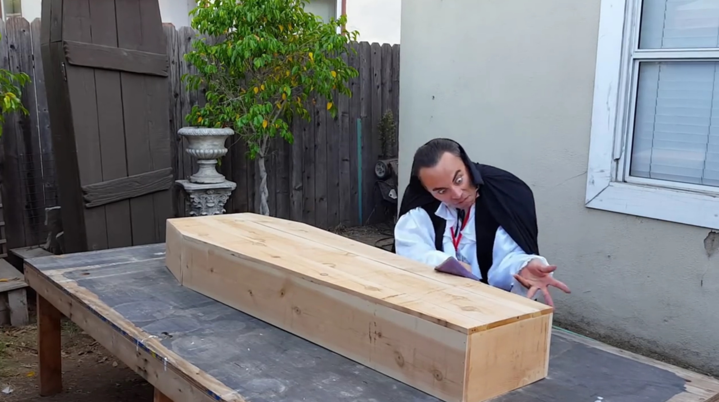 coffin shelf - sanding sharp edges.jpg