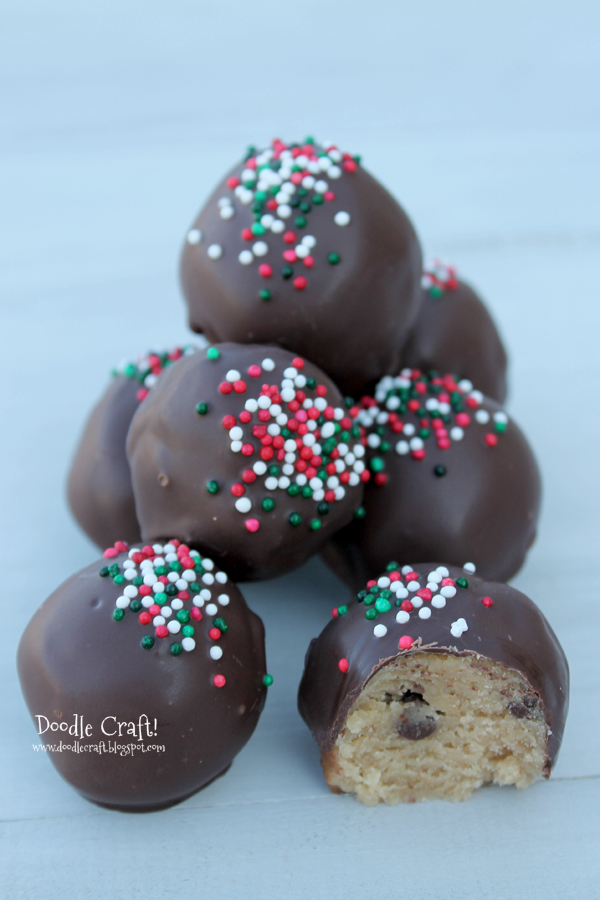 cookie dough bon bon truffles handmade no bake cook treats holiday cookies (10).JPG