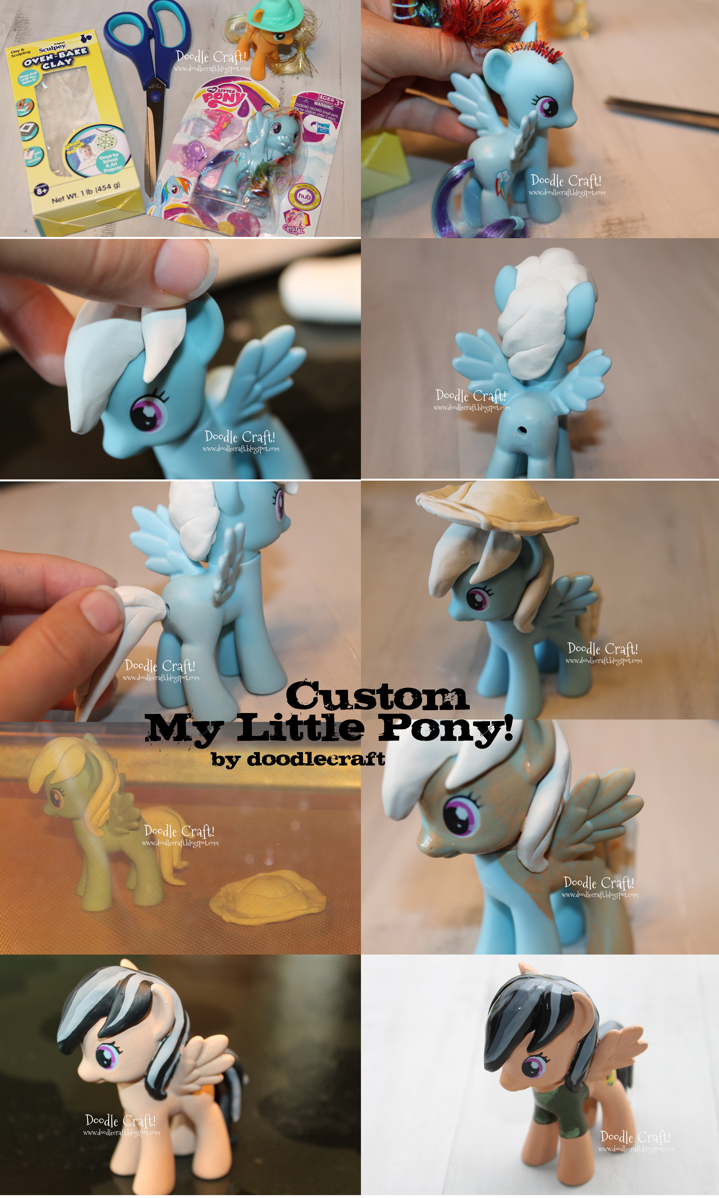 customize your My Little Pony cheat sheet spread step by step tutorial diy easy mods.jpg