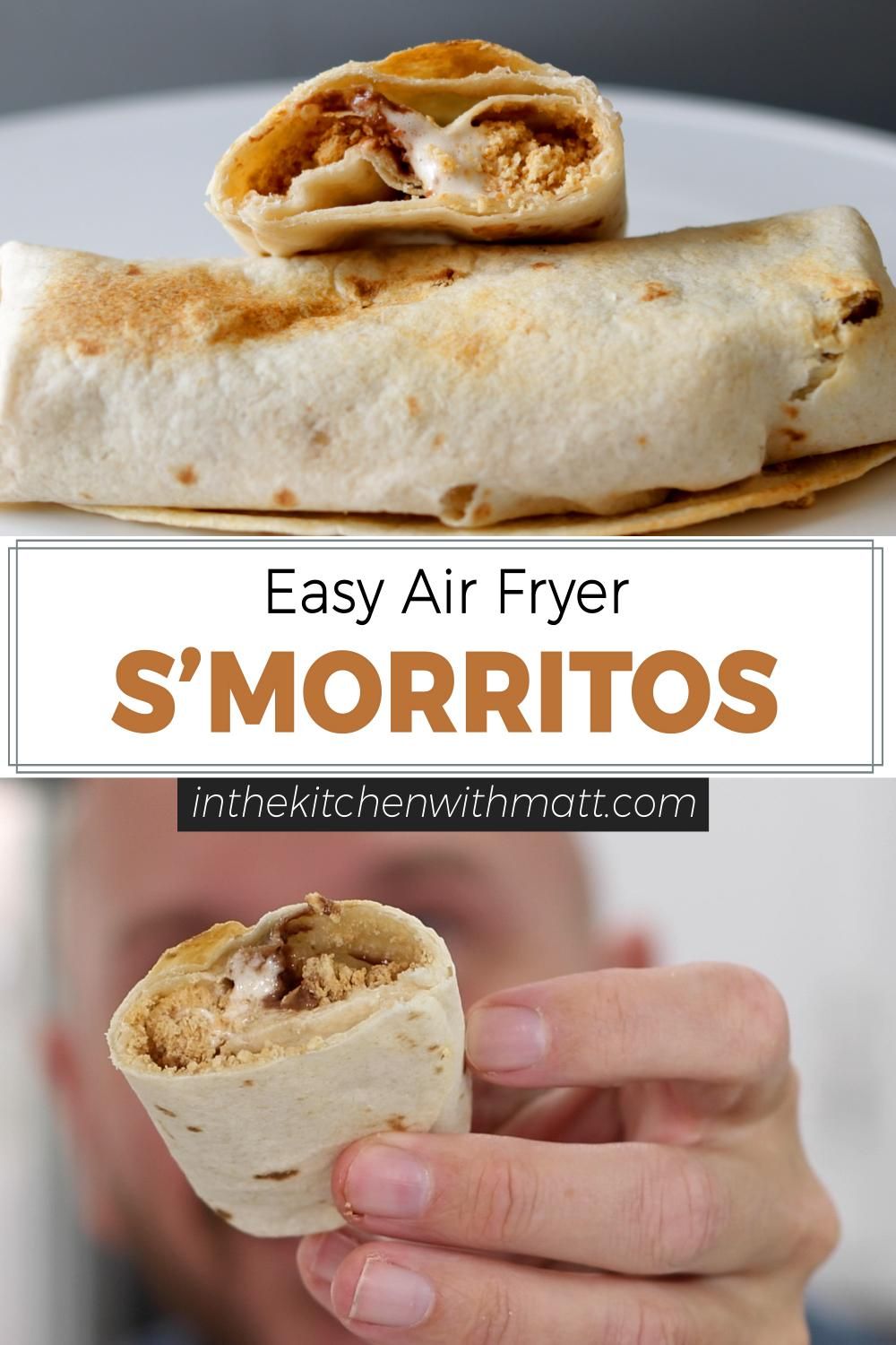 easy air fryer smorritos pin.jpg