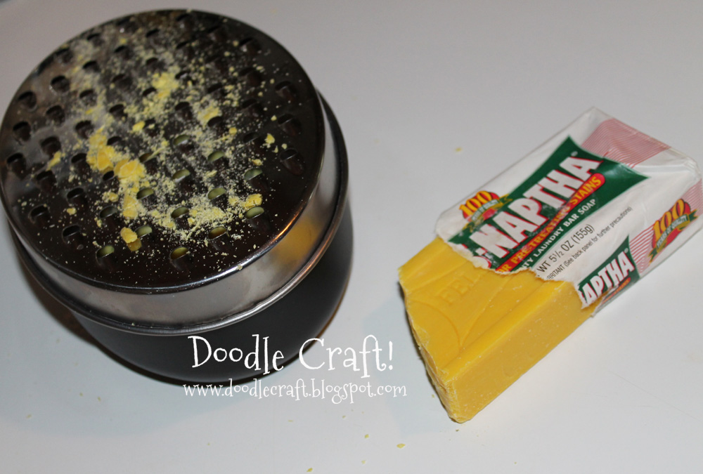 fels naptha soap grated up for laundry detergent.jpg