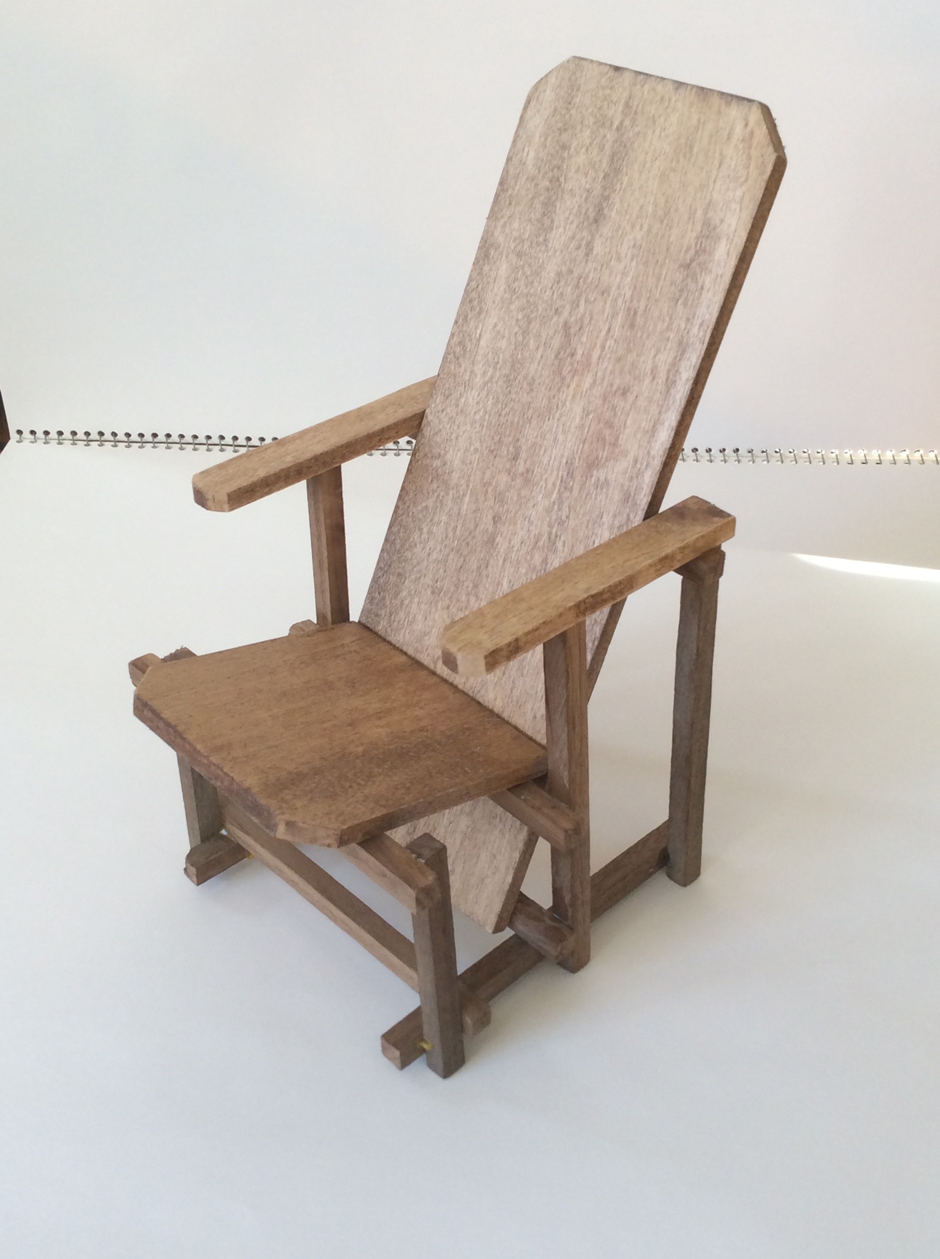 finished Rietveld chair.JPG